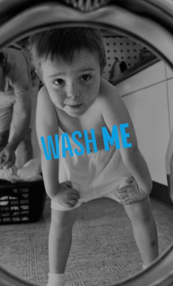 WASH ME banner